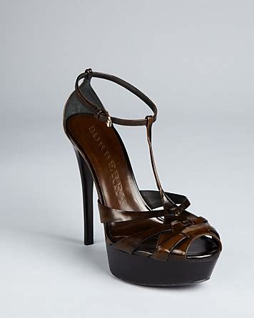 burberry slingback sandals sale|burberry peep high heel sandals.